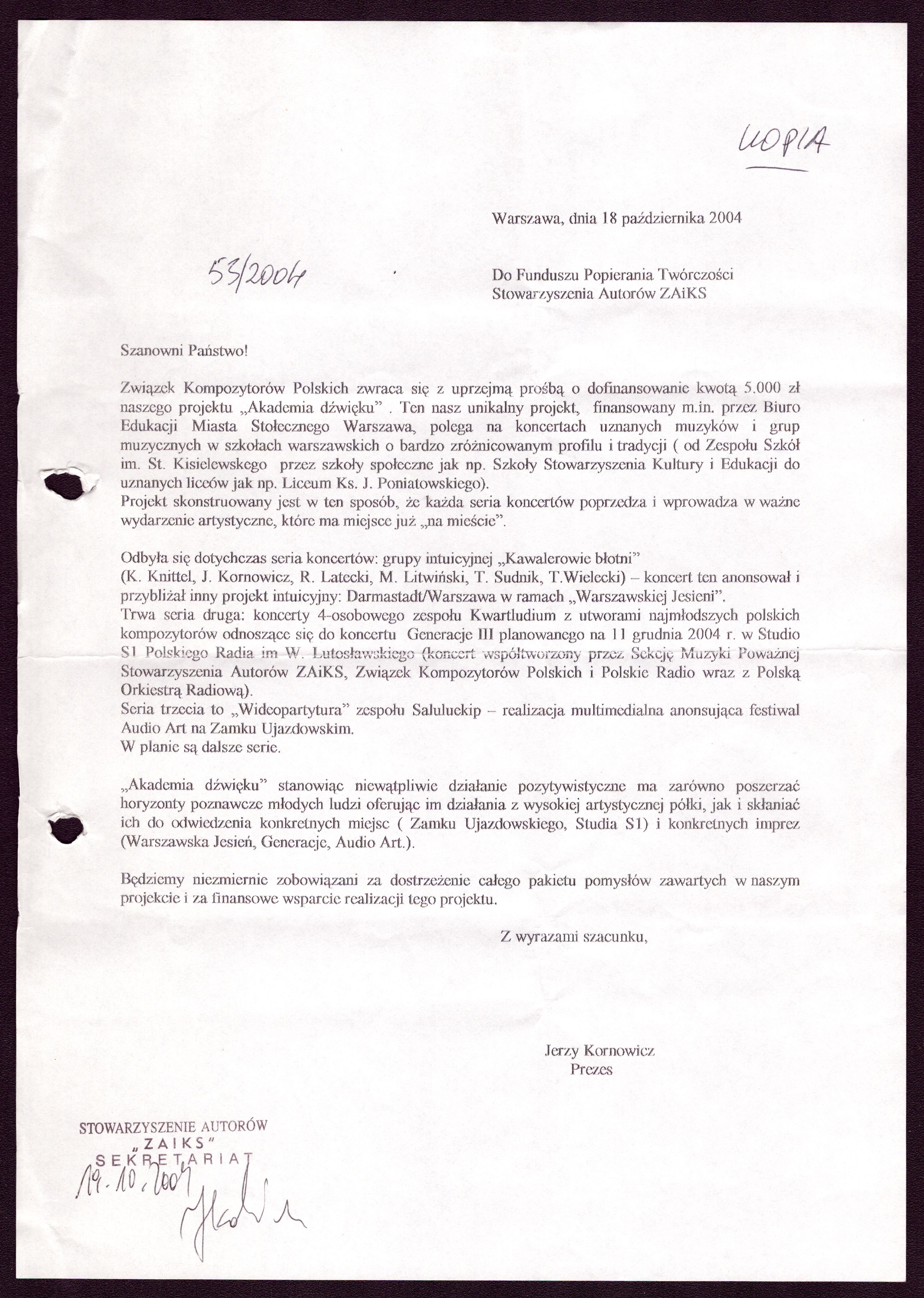 Zdjęcie dokumentu